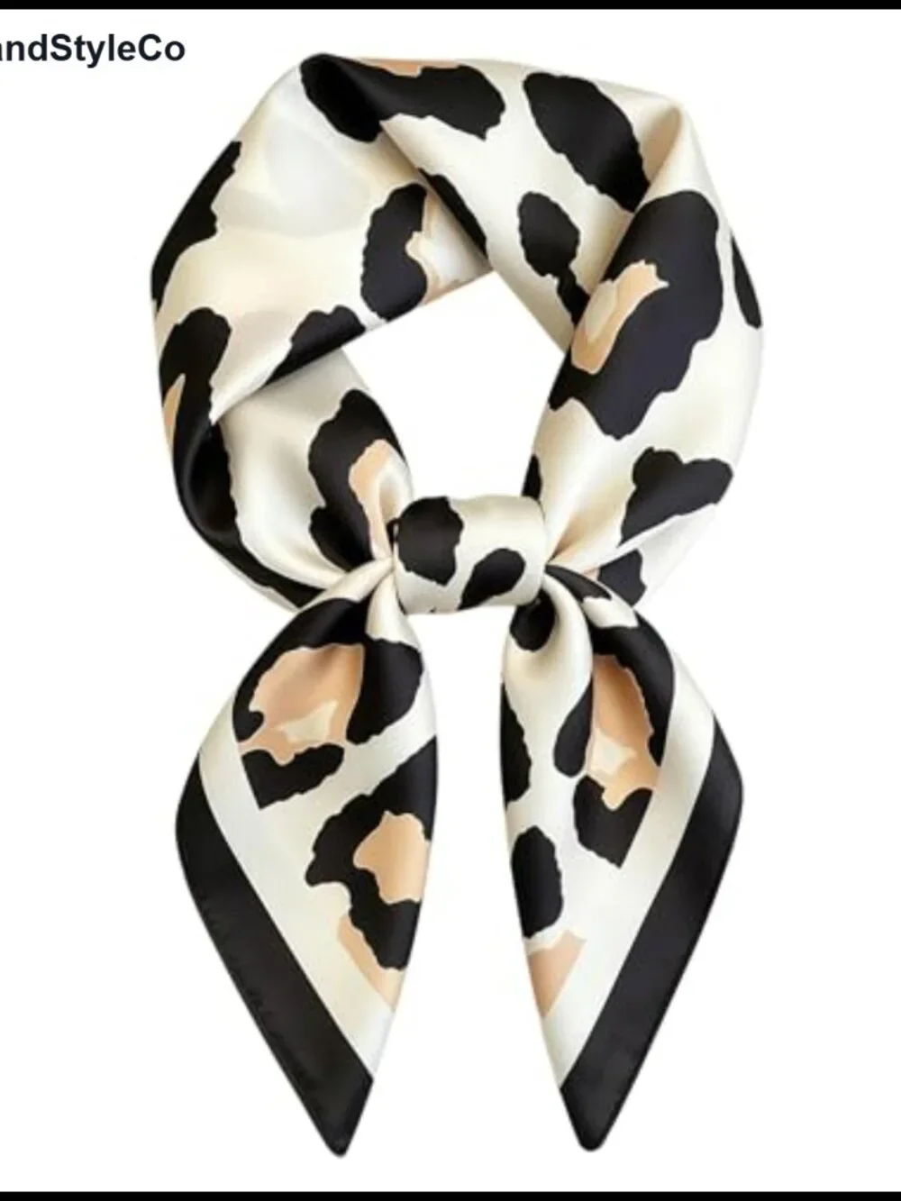 Silk Like Square Scarf for Women Men 27.5